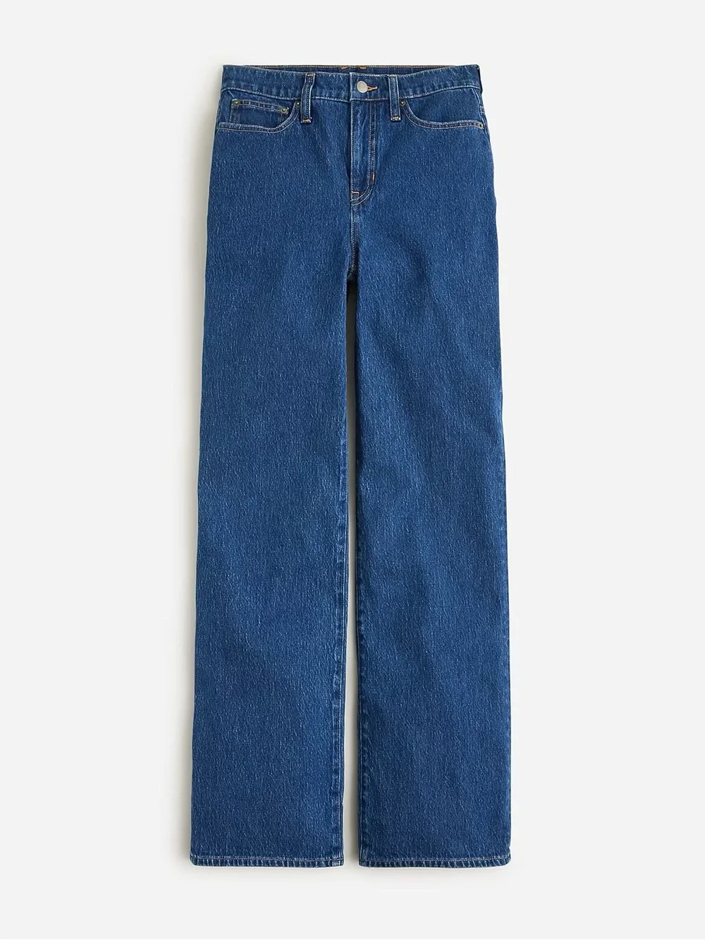J Crew Full-length Slim Wide Leg Jean in Brick Lane Wash NWT